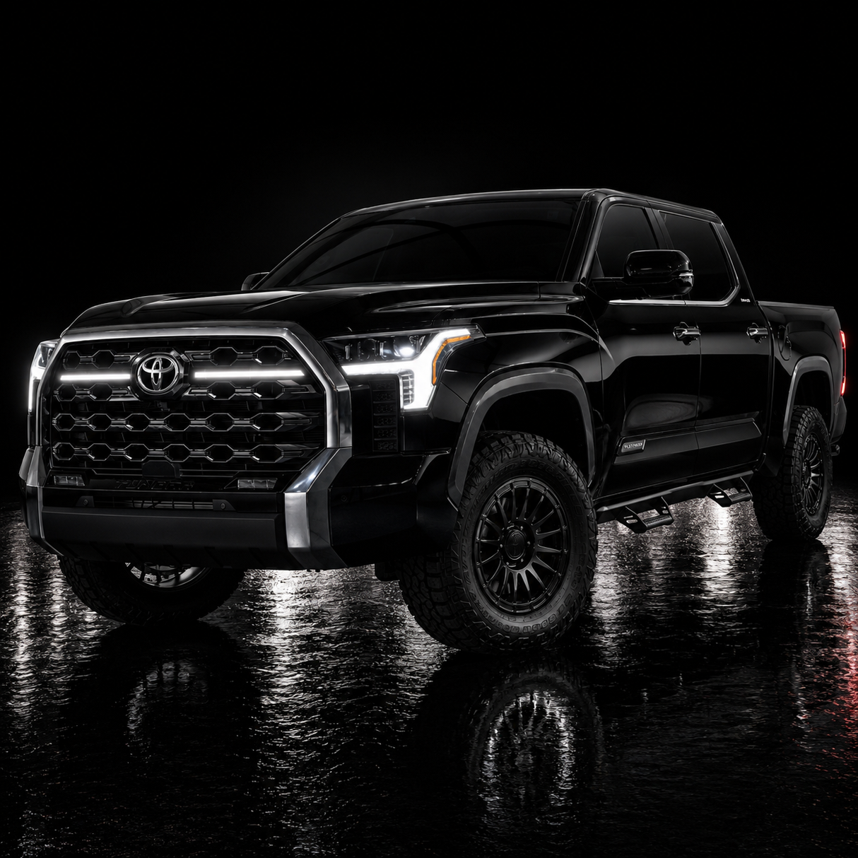 2022-2026+ Toyota Tundra LED Grill Accent Lights Bars Kit - AutoLEDTech.com