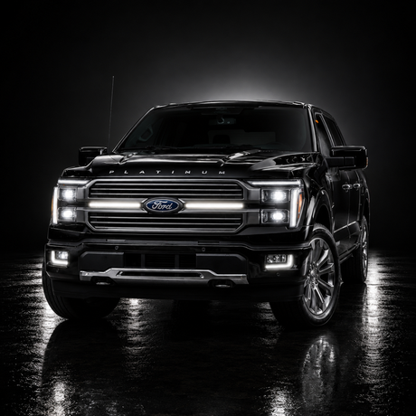 2024-2027+ Ford F150 LED Grill Accent Lights Bars Kit - AutoLEDTech.com