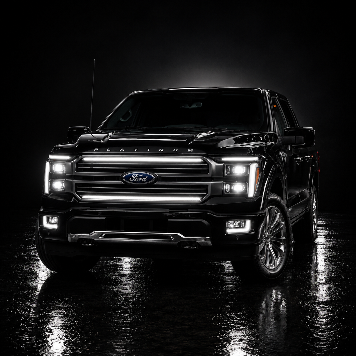 2024-2027+ Ford F150 LED Grill Accent Lights Bars Kit - AutoLEDTech.com