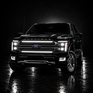 2024-2027+ Ford F150 LED Grill Accent Lights Bars Kit - AutoLEDTech.com