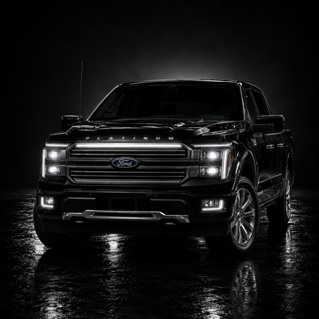 2024-2027+ Ford F150 LED Grill Accent Lights Bars Kit - AutoLEDTech.com