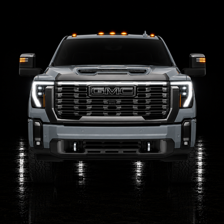 2024-2027+ GMC Sierra HD 2500 LED Grill Accent Light Bar Kit - AutoLEDTech.com