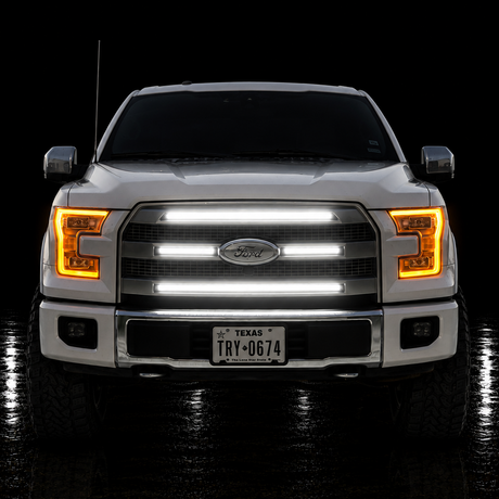 2015-2017 Ford F150 Platinum LED Grill Accent Lights Bar Kit - AutoLEDTech.com
