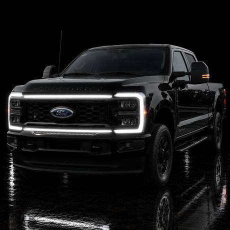 2023-2026+ Ford Super Duty F250 F350 LED Grill Accent Lights Bar Kit - AutoLEDTech.com