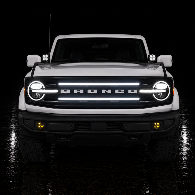2021-2027+ Ford Bronco LED Grill Accent Lights Kit - AutoLEDTech.com