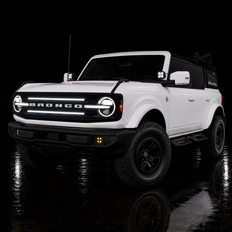 2021-2027+ Ford Bronco LED Grill Accent Lights Kit - AutoLEDTech.com