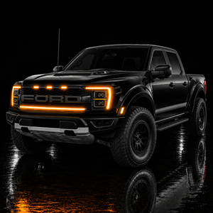 2021-2023 Ford Raptor LED DRL Grill Accent Light Bar Kit - AutoLEDTech.com