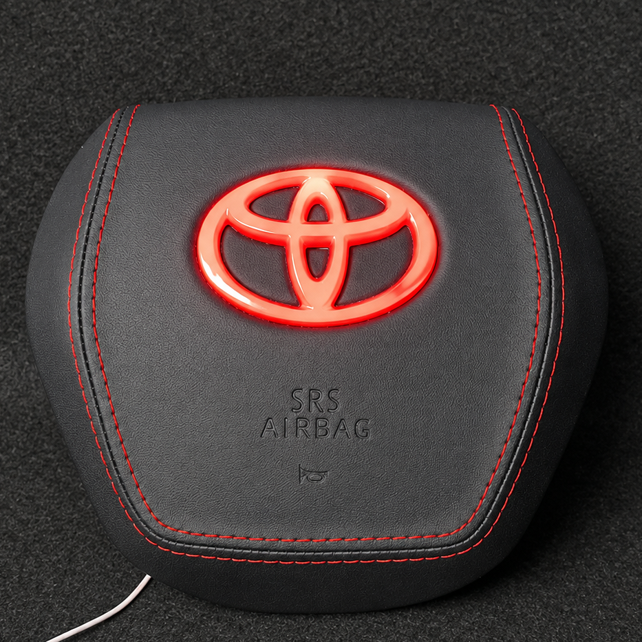 Toyota RGB LED Custom Airbag Cover - AutoLEDTech.com
