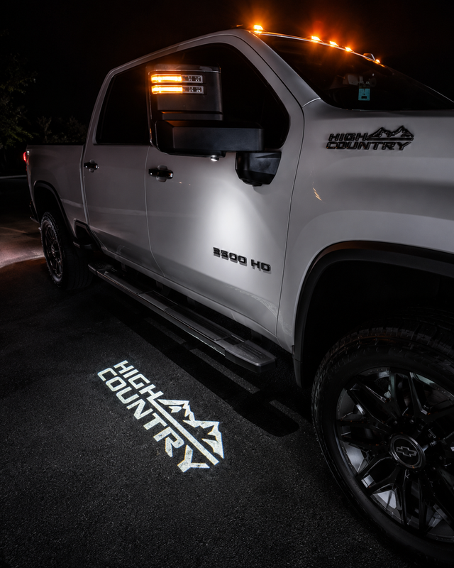 chevy Silverado High Country Puddle Lights - AutoLEDTech.com