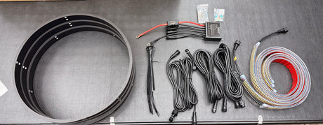 10 Row Pure White Extreme LED Wheel Ring Lights Kit - AutoLEDTech.com