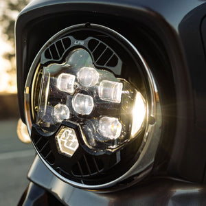 Baja Designs DOT LP6 LED Headlight Kit for 2014-2023 Harley Davidson Street Glide