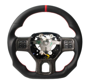 2012-2018 Dodge Ram Custom Carbon Fiber Steering Wheel