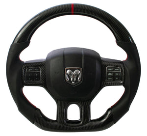 2012-2018 Dodge Ram Custom Carbon Fiber Steering Wheel