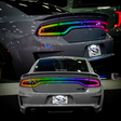 2015-2024 Dodge Charger Flow Series Pre-Built AlphaRex MKII Nova Tail Lights