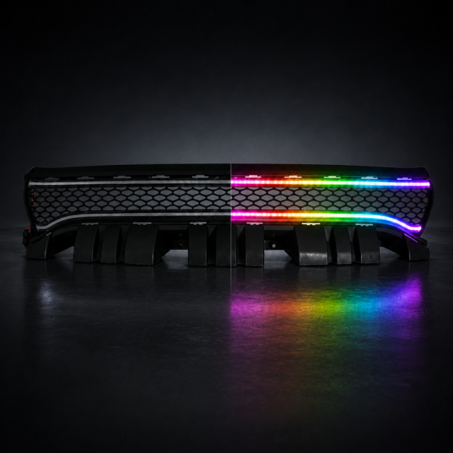 2015-2023 Dodge Charger Pre-Built LED Grille w/ Flow Series DRL Bar