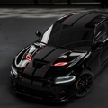 2015-2023 Dodge Charger Hellcat RGBW Flow Series LED Hood Vent Halo Kit
