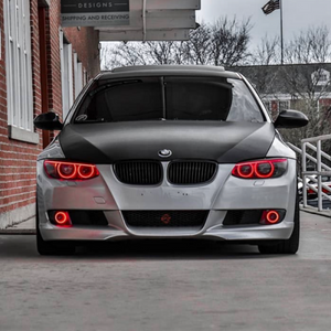 2007-2012 BMW E90 E91 E92 3 Series RGBW Flow Series Angel Eye LED Halo Kit