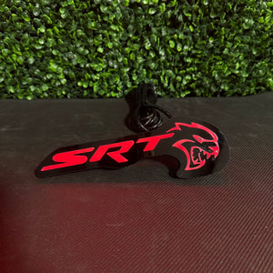 2015-2023 SRT Hellcat RGBW Flow Series LED Badge Emblem Logo