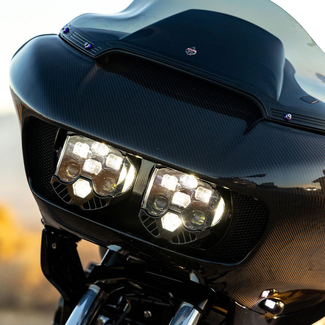 Baja Designs DOT LP6 LED Dual Headlight Kit for 2015-2023 Harley Davidson Road Glide