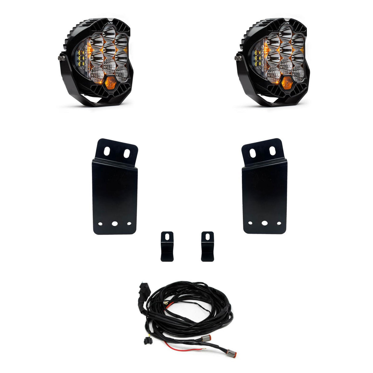2021-2024 Ram TRX Baja Designs S8 Grille & LP9 Bumper Light Kit