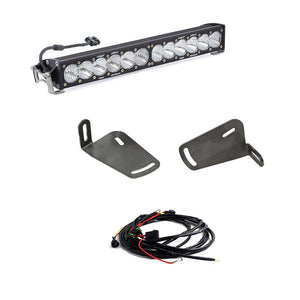 2021-2024 Ram TRX Baja Designs S8/OnX6+ Behind Bumper Light Bar Kit