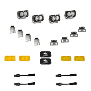 2021-2026+ Ford Raptor Baja Designs S2 Dual Fog Pocket Light Kit