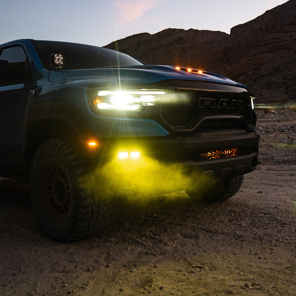 2021-2024 Ram TRX Baja Designs S2 Dual Fog Pocket Light Kit