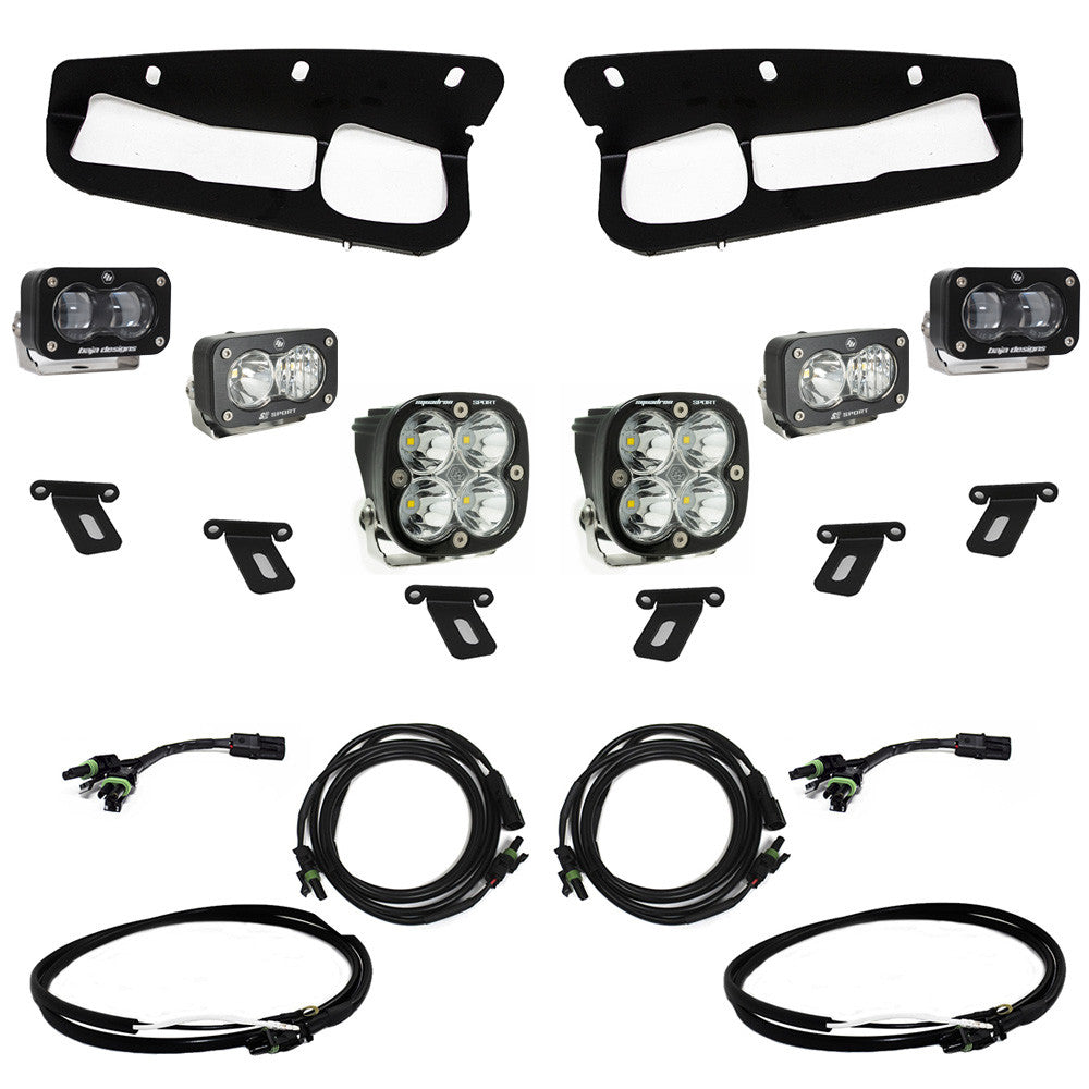 2021-2026+ Ford Bronco Baja Designs S2 SAE Fog Pocket Light Kit