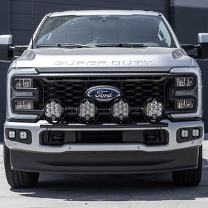 2023-2026+ Ford F250 Super Duty Baja Designs Bull Bar Bumper Light Kit - AutoLEDTech.com