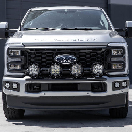 2023-2026+ Ford F250 Super Duty Baja Designs Bull Bar Bumper Light Kit - AutoLEDTech.com