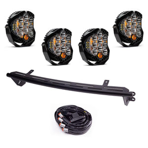 2023-2026+ Ford F250 Super Duty Baja Designs Bull Bar Bumper Light Kit - AutoLEDTech.com
