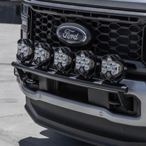 2023-2026+ Ford F250 Super Duty Baja Designs Bull Bar Bumper Light Kit - AutoLEDTech.com