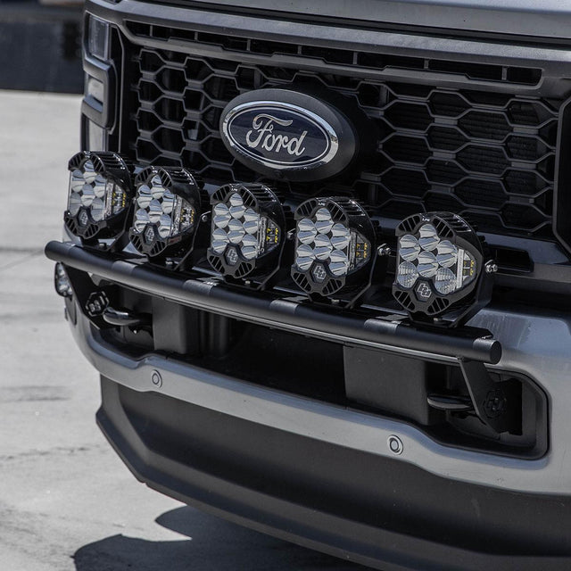 2023-2026+ Ford F250 Super Duty Baja Designs Bull Bar Bumper Light Kit - AutoLEDTech.com