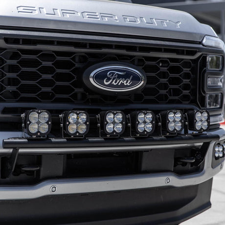 2023-2026+ Ford F250 Super Duty Baja Designs Bull Bar Bumper Light Kit - AutoLEDTech.com