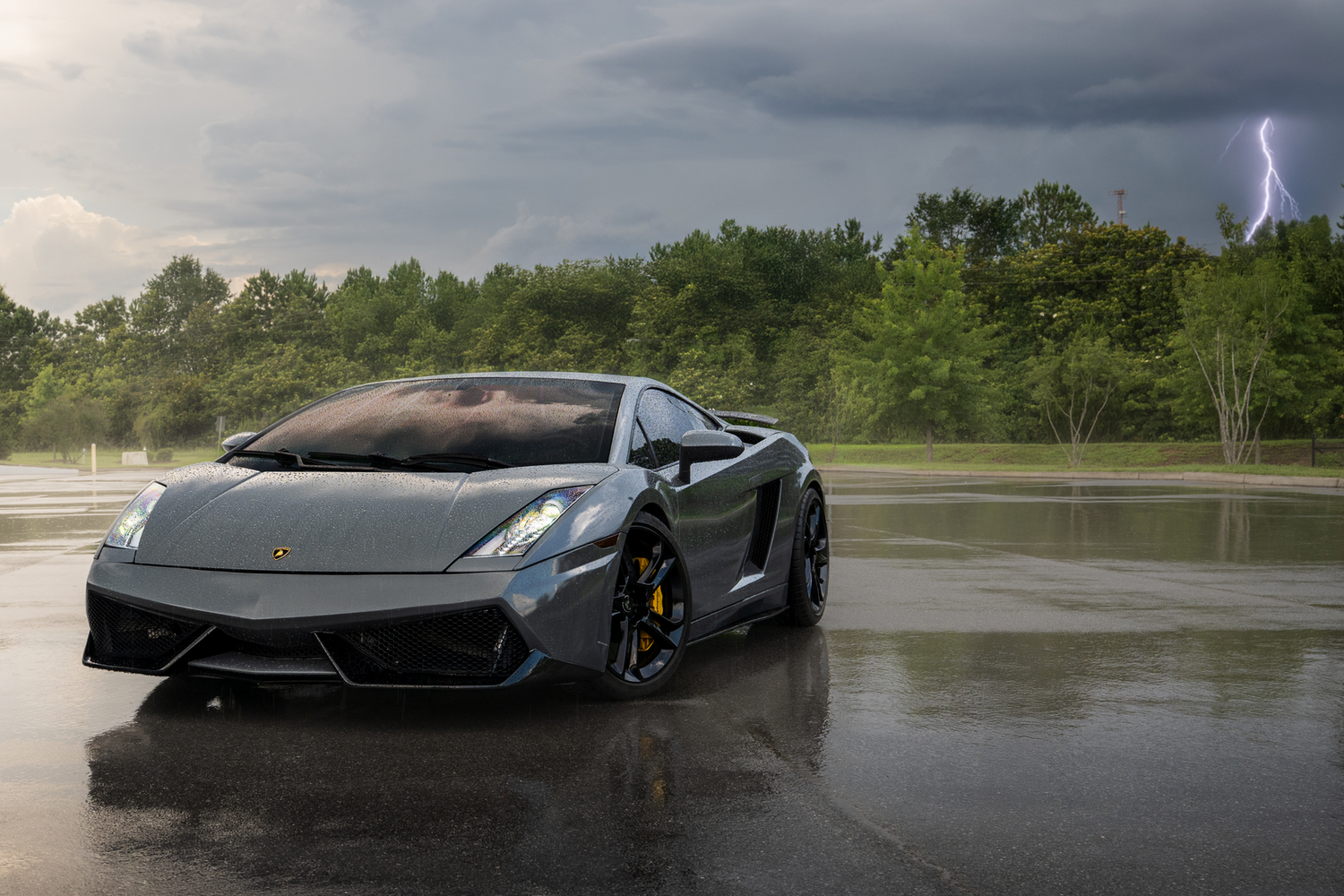 2003-2008 Lamborghini Gallardo Bi-LED DRL Projector Headlights - Founders