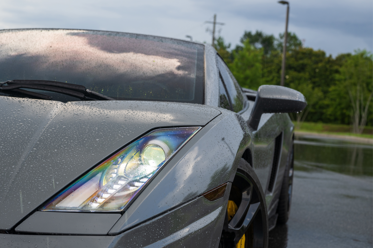 2003-2008 Lamborghini Gallardo Bi-LED DRL Projector Headlights - Founders