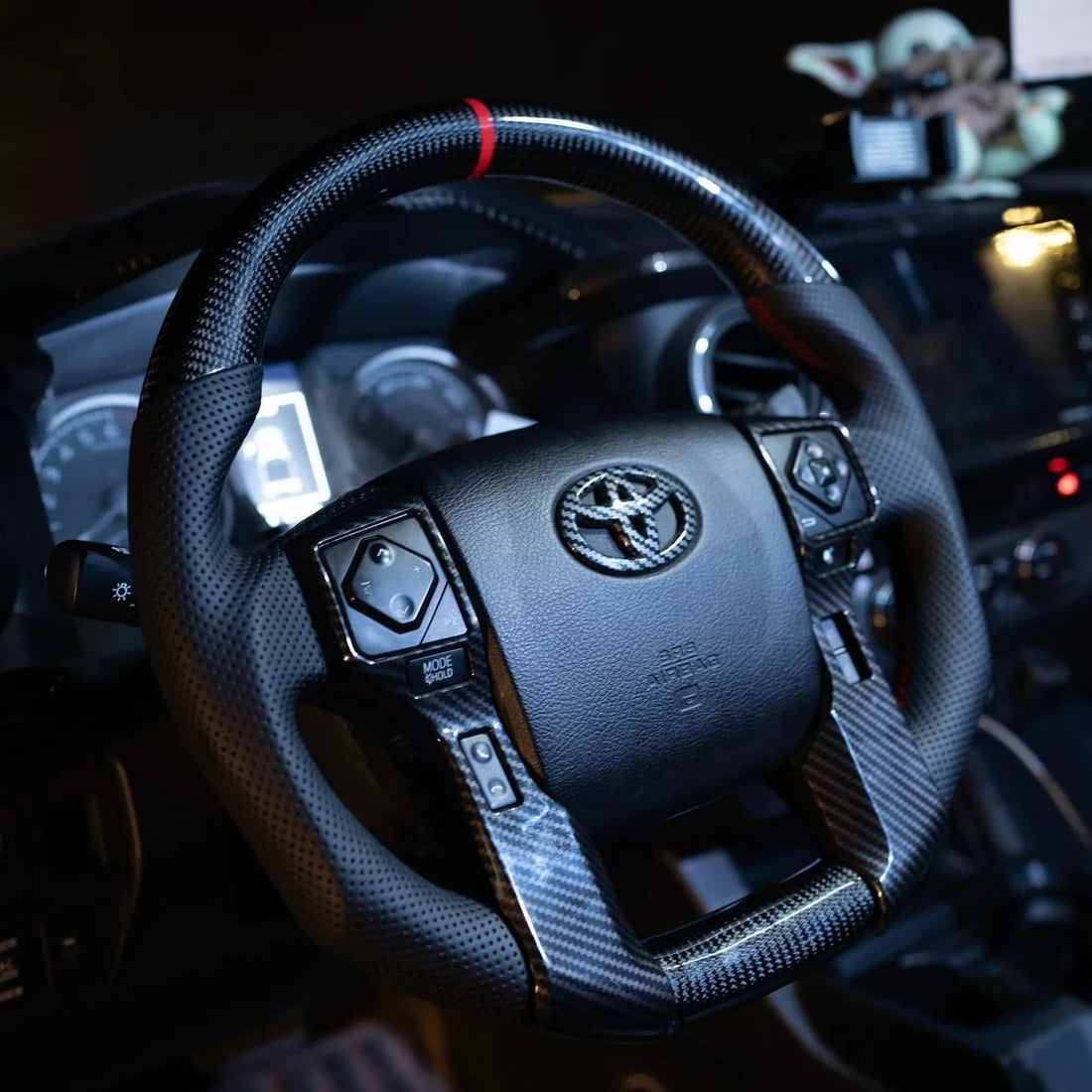 2010-2024 Toyota Tacoma 4Runner Tundra Custom Carbon Fiber Steering Wheel