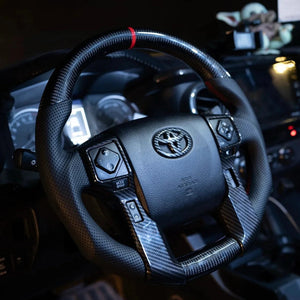 2010-2024 Toyota Tacoma 4Runner Tundra Custom Carbon Fiber Steering Wheel
