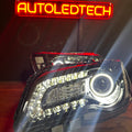 2011-2023 Chrysler 300 RGBW Flow Series LED Halo DRL Prebuilt Headlights