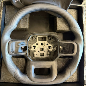 2021-2026+ Ford F150/Raptor Carbon Fiber Steering Wheel - IN STOCK
