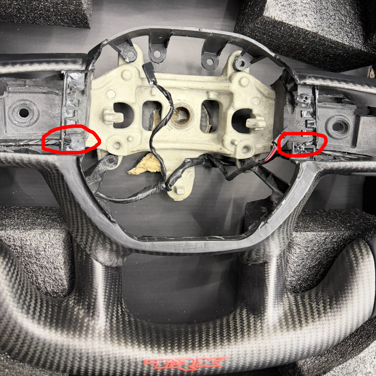 2021-2026+ Ram TRX 1500 Custom Carbon Fiber Steering Wheel - IN STOCK