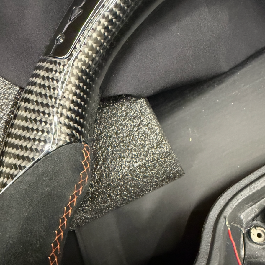 2021-2026+ Ford F150 Carbon Fiber LED Steering Wheel - IN STOCK