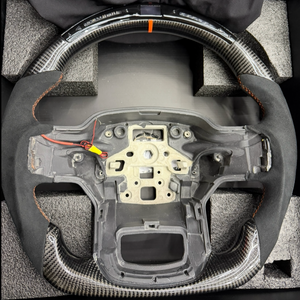 2021-2026+ Ford F150 Carbon Fiber LED Steering Wheel - IN STOCK