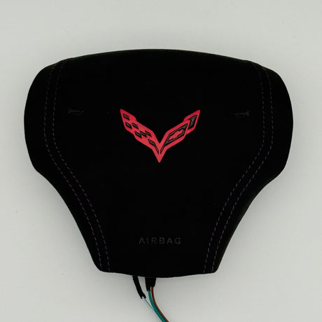 2006-2013 Chevy C6 Corvette RGB LED Custom Airbag Cover - AutoLEDTech.com