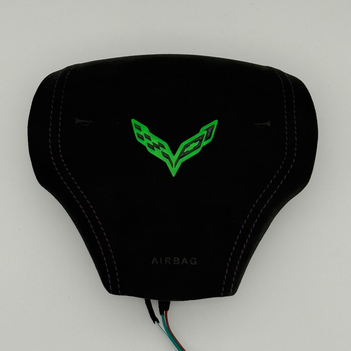 2006-2013 Chevy C6 Corvette RGB LED Custom Airbag Cover - AutoLEDTech.com