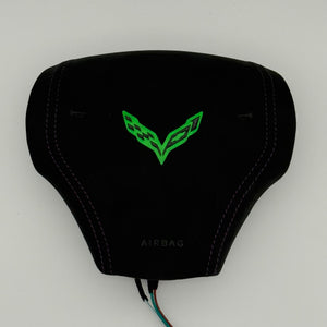 2006-2013 Chevy C6 Corvette RGB LED Custom Airbag Cover - AutoLEDTech.com