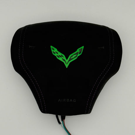 2006-2013 Chevy C6 Corvette RGB LED Custom Airbag Cover - AutoLEDTech.com