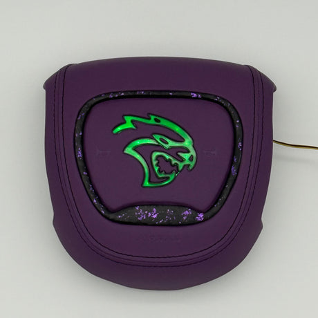 SRT HELLCAT RGB LED Custom Airbag Cover - AutoLEDTech.com