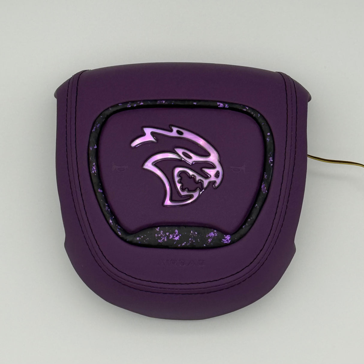 SRT HELLCAT RGB LED Custom Airbag Cover - AutoLEDTech.com