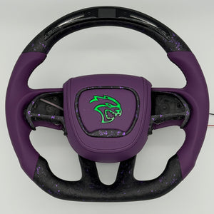 SRT HELLCAT RGB LED Custom Airbag Cover - AutoLEDTech.com